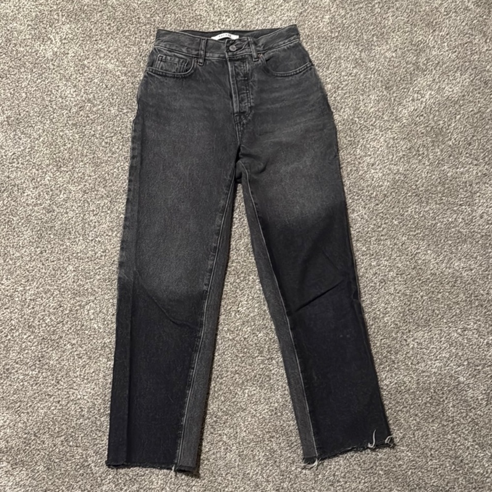 PacSun Black Straight Leg Jeans
